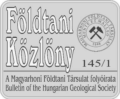 Felelős kiadó BAKSA Csaba, a Magyarhoni Földtani Társulat elnöke Főszerkesztő CSÁSZÁR Géza Főszerkesztő-helyettes SZTANÓ Orsolya Műszaki szerkesztők PIROS Olga KRIVÁNNÉ HORVÁTH Ágnes Nyelvi lektor