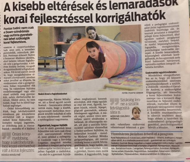 Ehhez számukra fontos eszközlistát készítettek, melyet e lehetőségekhez képest igyekeztem számukra előteremteni (részletek a tárgyi feltételek fejezetben).