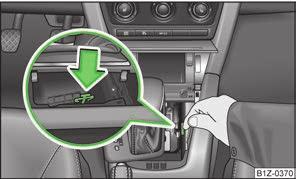 A sebességváltó elektronikájának a meghibásodásakor a sebességváltó egy megfelelő szükségprogramban működik. Ekkor a kijelző összes szegmense világít, illetve kialszik.