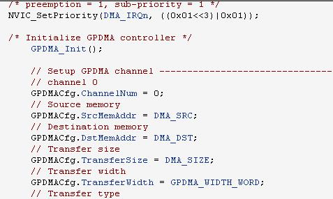 LPC DMA