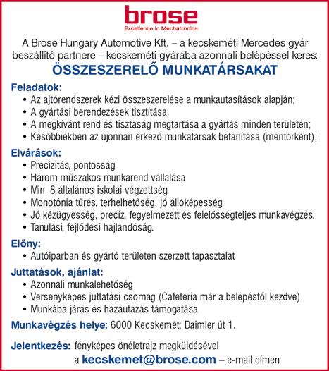 hu/vallalat/allashirdetes Dolgozzunk egy csapatban Nagykőrösön a Zorge Hungary Kft-nél!