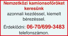 kecskeméti telephelyére keres autószerelő végzettséggel rendelkezőt és betanított fizikai munkára munkatársakat. Magas kereseti lehetőség, cafetéria. Fényképes önéletrajzokat a beresgumi@ beresgumi.