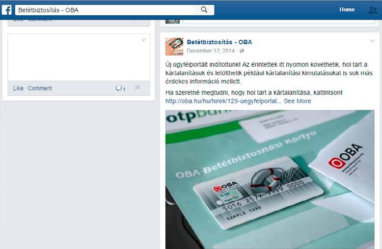Call center 2014 év során közel 10 ezer hívást fogadott az OBA telefonos ügyfélszolgálata. Az ügyfelek túlnyomó része délelőtt 9:00 óra és délután 17:00 óra körül telefonált.