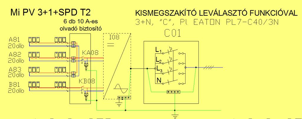 PÉLDA A PÁRHUZAMOS KAPCSOLÁSRA Típus: ET-P660245WW típusú polikristályos napelem 15 1 db napelem modul villamos paraméterei: Névleges teljesítmény: Pm = 245 Wp