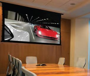 Stewart Filmscreen Stealth Trapdoor Ceiling Recessed ElectriScreen Gépi gyártású 8,1 cm