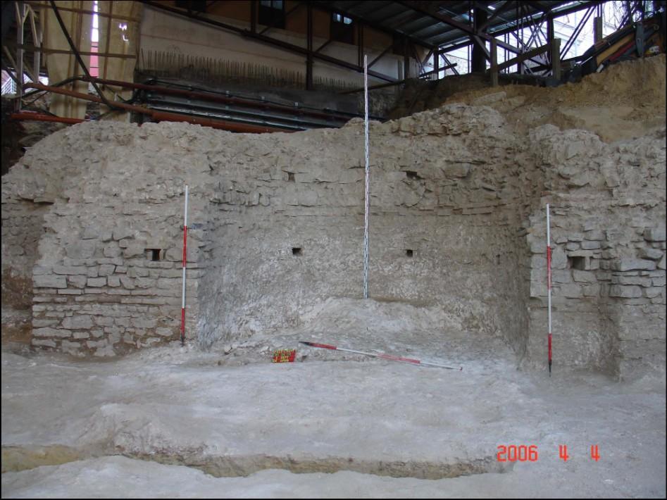 A cella septichora ÉK-i