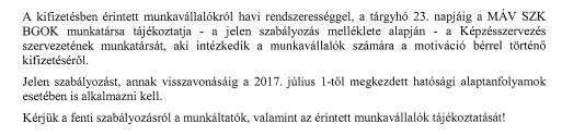 Belső próbavizsga: A tanfolyam szolgáltatója által meghatározott belső vizsga sikeressége esetén történik kifizetés a tanfolyam résztvevője számára. 2.