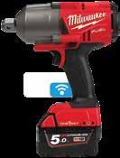 ÜTVECSAVAROZÓ M18 FUEL 1356NM 1 2" BIZTOSÍTÓGYŰRŰVEL M18FHIWF12-502X + 2X5 AH AKKU, TÖLTŐ ÉS KOFFER 123.228,- Ft nettó 156.