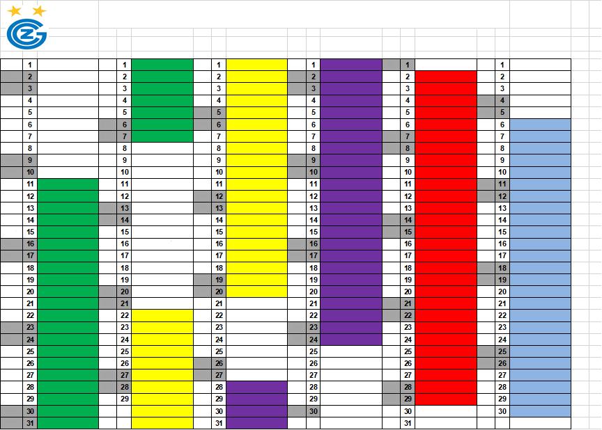 Erőnléti edzés U21 Tavaszi forduló Január Február Március Április Május Június P Szo V Szabadság Szabadság Szabadság H K Sze K Sze Cs P Szo V V H K A gyorsasági erő és a rugalmasság edzése Sze Cs P H