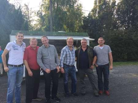 Itt voltak Burgenlandi barátaink Winter Stefan Lk-Burgenland, Foltin Kurt Agro DS Österreich ÖAIP vezetésével.