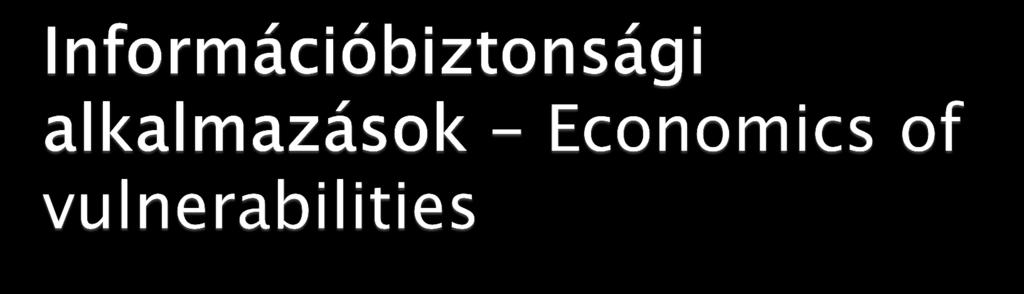 Anderson 2002-ben megmutatta, hogy a nyílt rendszerek és a szabadalmazott rendszerek