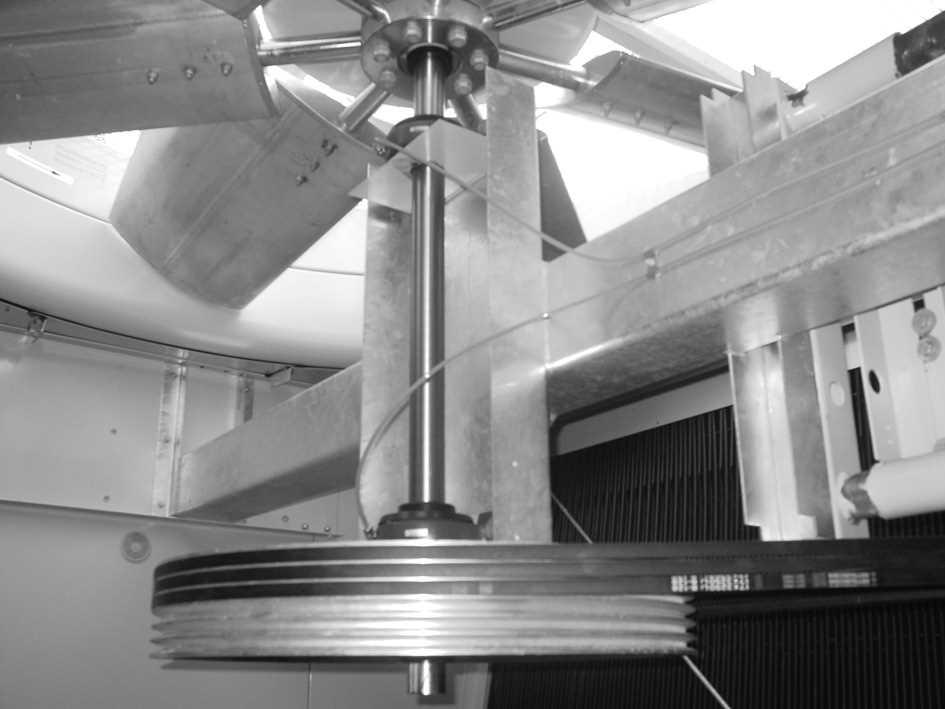 Ventilátortengely AXIÁLVENTILÁTOR Az axiálventilátor, ha megsérül, mérete és fordulatszáma miatt nagy valószínűséggel okozhat sérülést és rombolást.