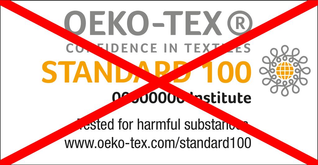 List of suppliers without OEKO TEX certificate OEKO TEX tanúsítás nélküli