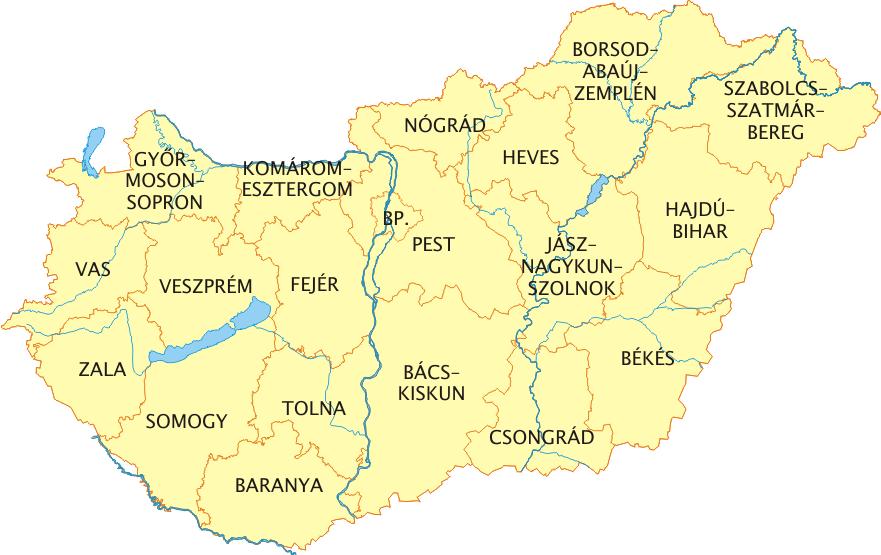 Budapest: 525 km² Lakosság: 1.744.
