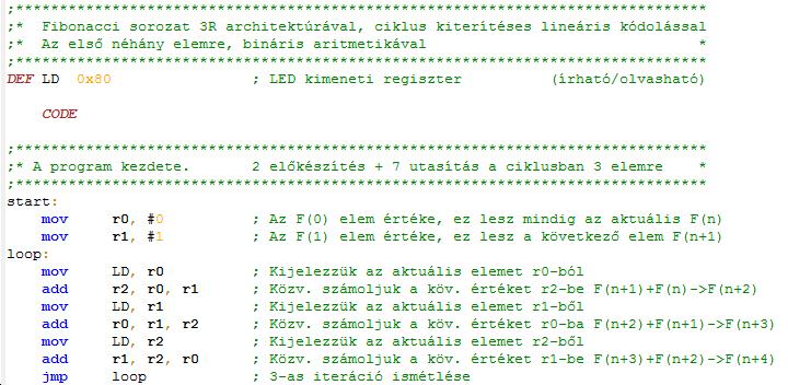 Processzor adatstruktúrák Szoftver realizációk!!!!!!pseudó KÓD!