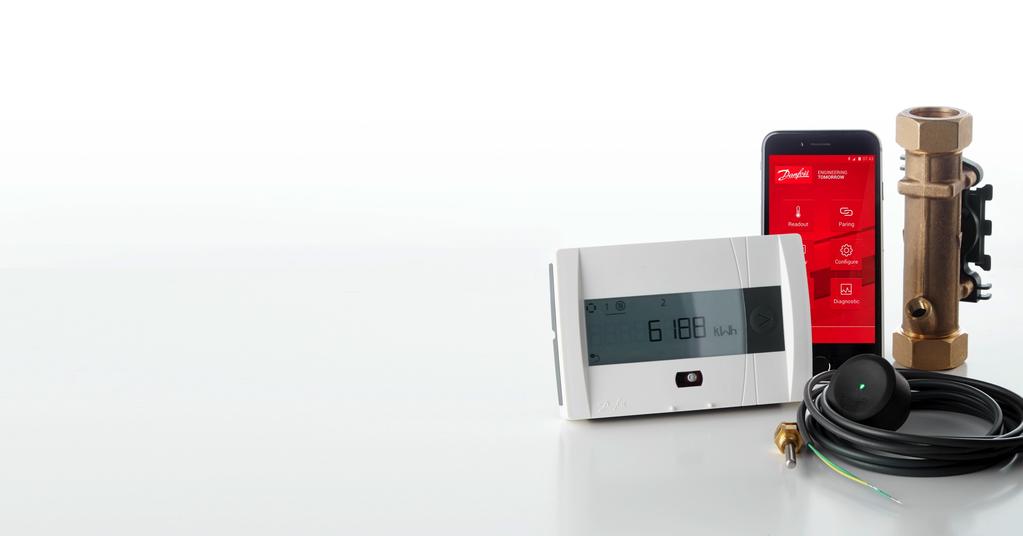 SonoSelect 10 és SonoSafe 10 hőmennyiségmérők Select Mérés Hosszú érzékelő kábel - 1.5 m. Térfogat mérés időköz 0.