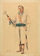Kriesch Mihály arcképe ceruza,, 198 169 mm j. j. l.: mon 153. Szász Béla arcképe kréta, papír, 447 313 mm j. b. l.: mon. Tóth Simon Ferenc 155.