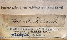 sz. tétel: Heves megye Heves megye millenniumi képe. Egri Híradó 1900. október 20. 84. sz. 8. oldal híradás a festmény elkészültéről OMKT 1900. téli kiállítás 32. sz. (A művész lakása: Bp., VI.