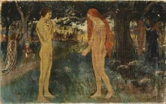 Kasszandra (Cassandra), 1908 gobelin, 200 71 cm (szőtte: Belmonte Leo), J. b. l. BL IM ltsz.: 57.216. Dénes 1939. 162. sz.