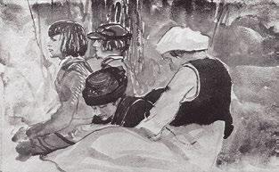 Arckép tanulmány kréta, papír Nemzeti Szalon 1909. 60. sz. (120 korona) 526.