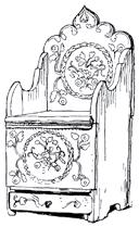 Kriesch Aladárné kiállítva: Belvedere 1921. 50. sz. (70.000 korona) 574. Pamlagtakaró, 1909 MI 1909. 19. 579.