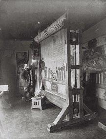 vázlat, kréta, papír, 502 346 mm MNG ltsz.: 1939 3369 Postatakarékpénztár 1939.