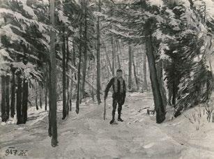 Szánkázás, 1916 pasztell, papír Nemzeti Szalon 1916. nov. dec. 192. sz. 778. Komp foltozás, 1916 Nemzeti Szalon 1916.