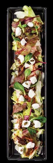 180 Ft Vegyes saláta Választható feltéttel és öntettel Mixed salad with optional topping
