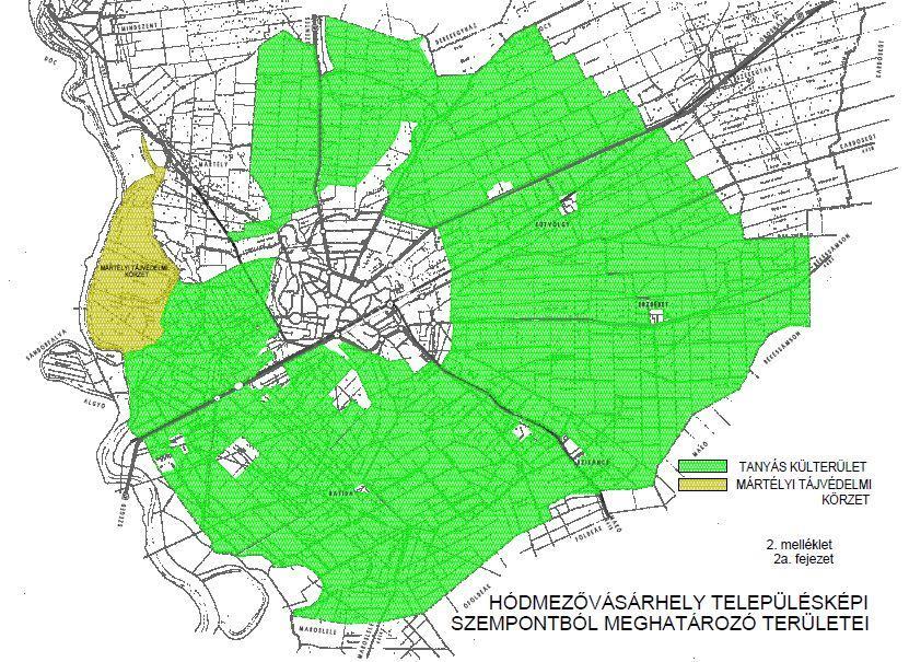 b. fejezet: Központi belterület 3. fejezet Közterület-alakítás szempontjából együtt kezelendő közterületek: Kossuth tér és a betorkolló utcák/utak min. 50 m hosszúságú szakaszai, dr.