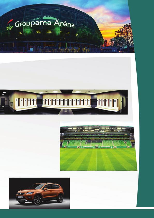 Stadiontúra Látogasson el Európa egyik legmodernebb stadionjába, a Groupama Arénába, amely az FTC otthonául szolgál.