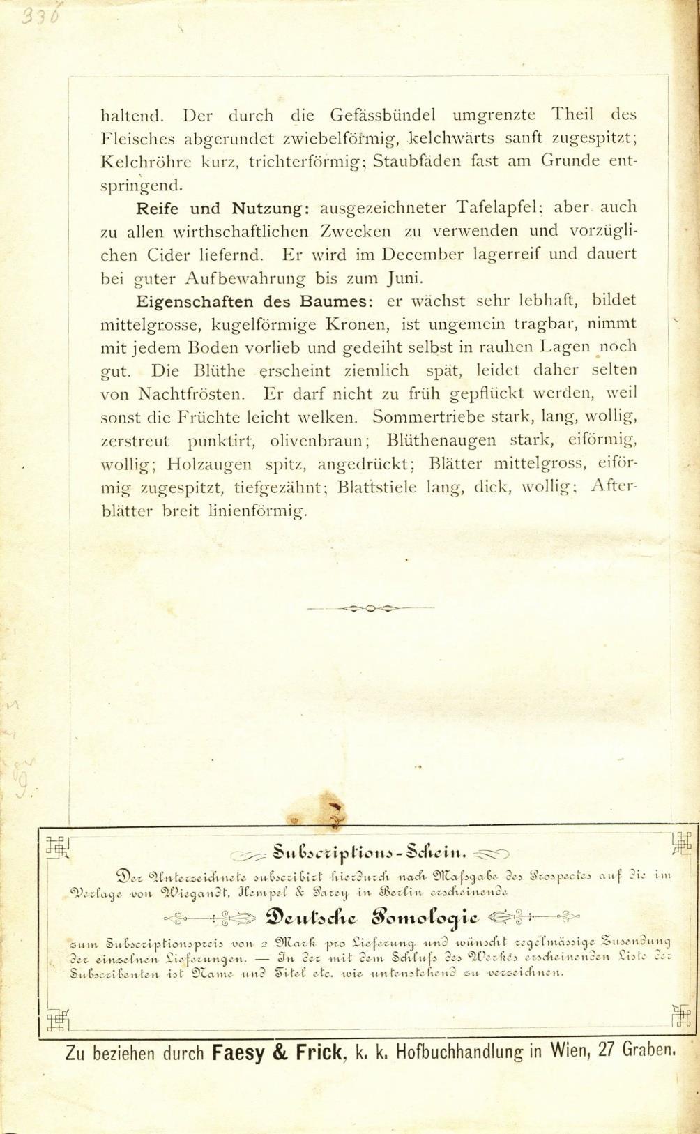 KÉPEK A Wiener Illustrirten Gartenzeitung mellékleteként megjelent