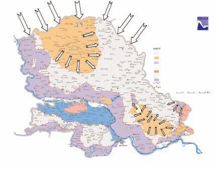 A legújabb magyar területfejlesztési program keretében tervezett déli Duna Tisza-csatorna ugyan a hozzá kapcsolódó víztározó rendszerekkel együtt az elkövetkező évtizedek során remélhetőleg