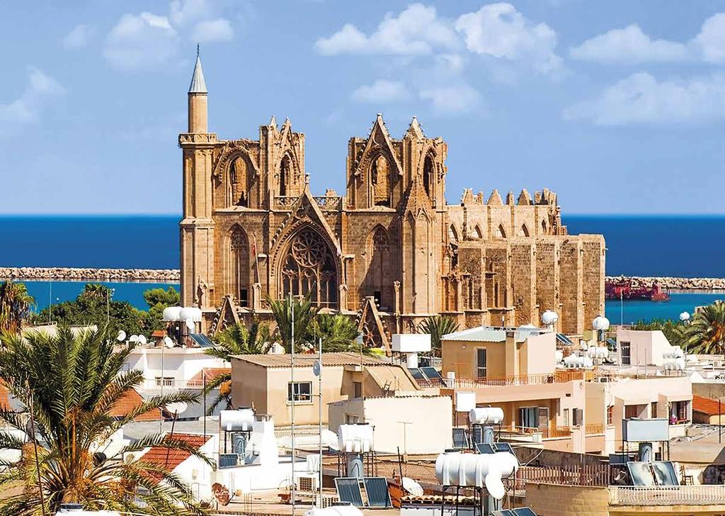 CIPRUS Kyrenia Kantara Paphos Ciprus Nicosia Szalamisz Famagusta Kyrenia KÖRUTAZÁS ÉSZAK- ÉS DÉL-CIPRUSON! Szent Miklós-templom, Famagusta Agia Paraskevi, Paphos Szalamisz 1.