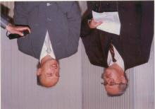 Maðarske, Beer Mikša, direktor Teledom projekta Jugoslavije, Peter Palvelði, predstavnik DemNet- a iz Rebublike Maðarske, Miroslav Krišan, predsednik SO Kovaèica, Stevan Cincar predsednik MZ