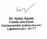 EÖTVÖS LORÁND TUDOMÁNYEGYETEM KÖZBESZERZÉSI DOKUMENTUMOK
