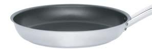 FUNCTIONAL FORM Functional Form serpenyők Indukciós tűzhelyhez optimalizálva Serpenyő 24 cm, indukciós tűzhelyhez Magasság: 445 mm Hossz: 45 mm Szélesség: 252 mm Súly: 840 g Db/doboz: 6 SAP: 1015334