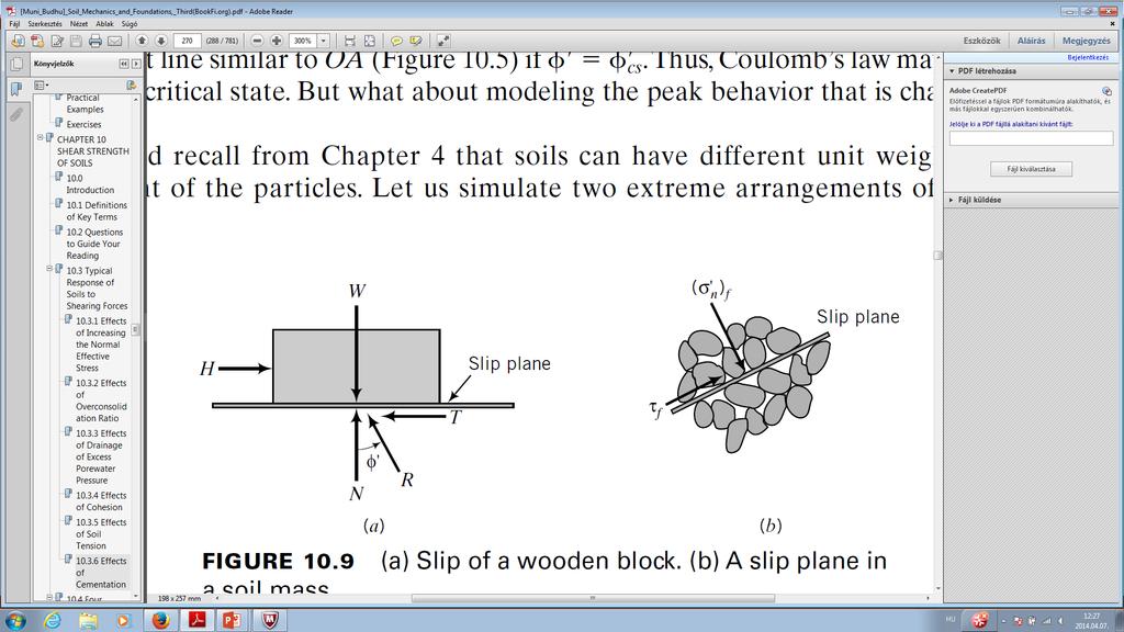 Coulomb féle törési