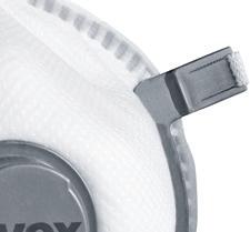 uvex silv-air 7315 8707.311 FFP 3 R D előformázott maszk szeleppel Kisker.