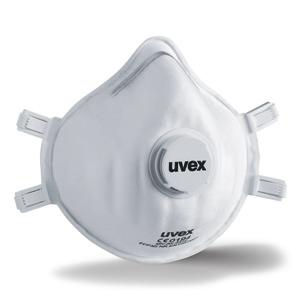 uvex silv-air c FFP 3 védelmi osztályba tartozó, szűrővel felszerelt védőmaszkok 8733.