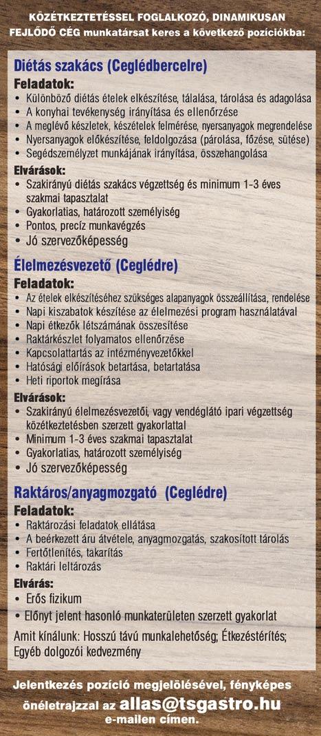 munkatársakat keresünk.