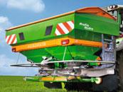 Műtrágyaszórási technológia ZA-TS függesztett műtrágyaszóró 80 81 DynamicSpread és Argus Twin Automatikusan működő műtrágyaszóró akár 128 szakasszal Argus Átfedési zónák 8 szakasz ZA-V Tronic, ZA-TS
