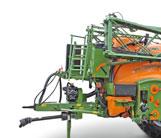 Növényvédelmi technológia UX vontatott permetezőgépek 88 89 UX 3200 Special, UX 4200 Special egyszeres szivattyúrendszerrel Tartálytérfogat 3200 l / 4200 l Munkaszélesség