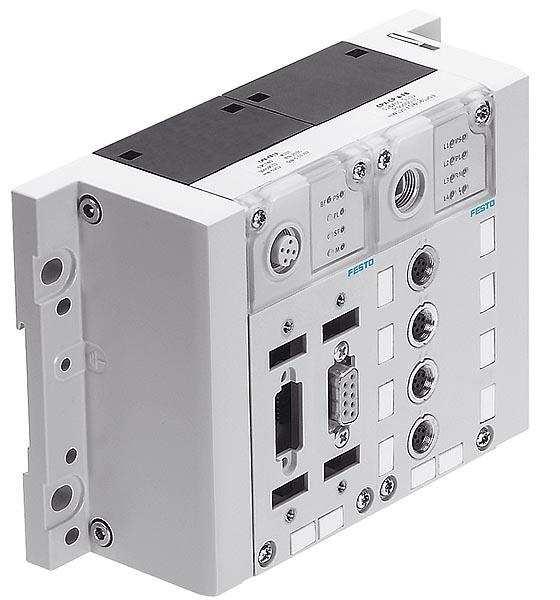 ábra: CPX elektromos terminál Többirányú modularitás jellemzi. A rendszer felépítéséből fakadóan minden eleme kompatibilis a többivel.