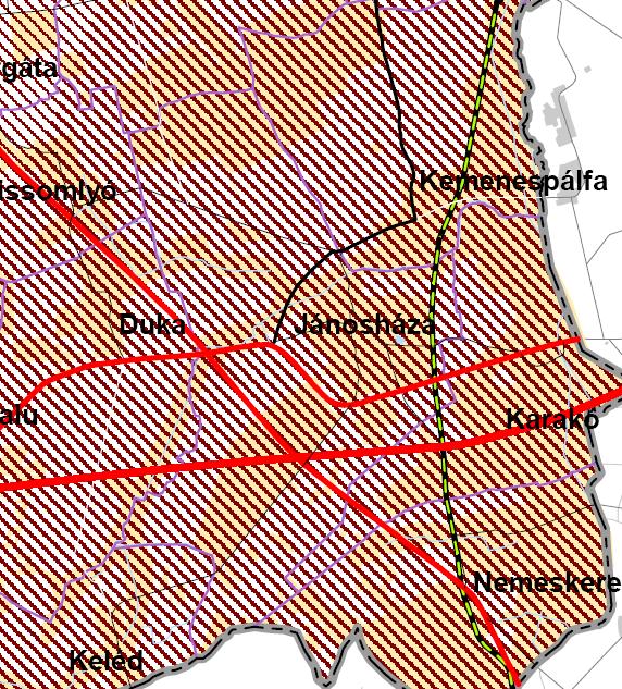 Jánosház város településrendezési eszközeinek módosítás 20. decemer 3.