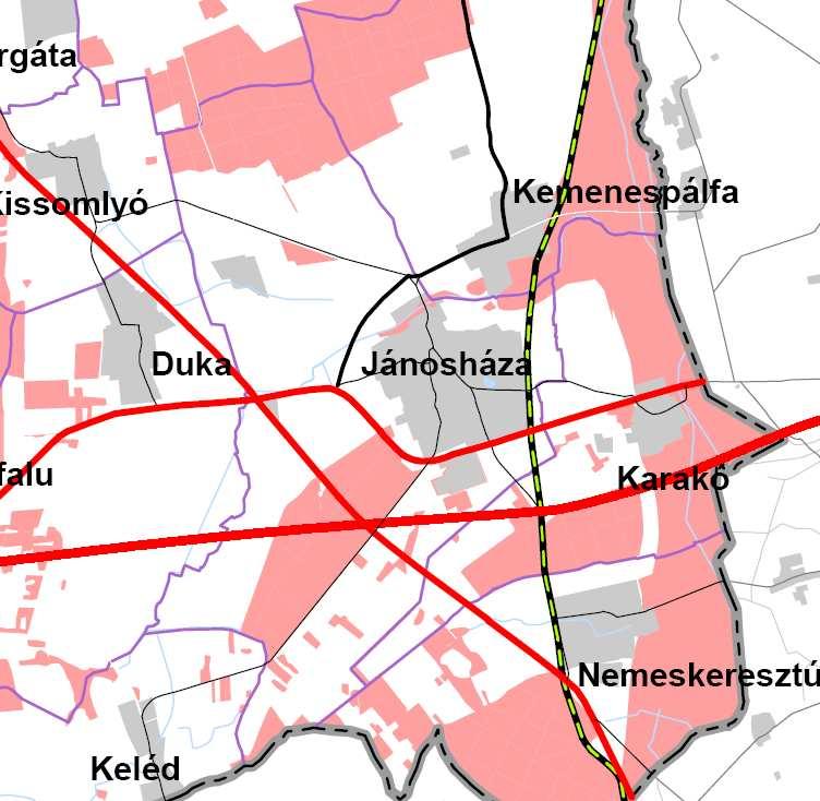 Jánosház város településrendezési eszközeinek módosítás 20. decemer 3.
