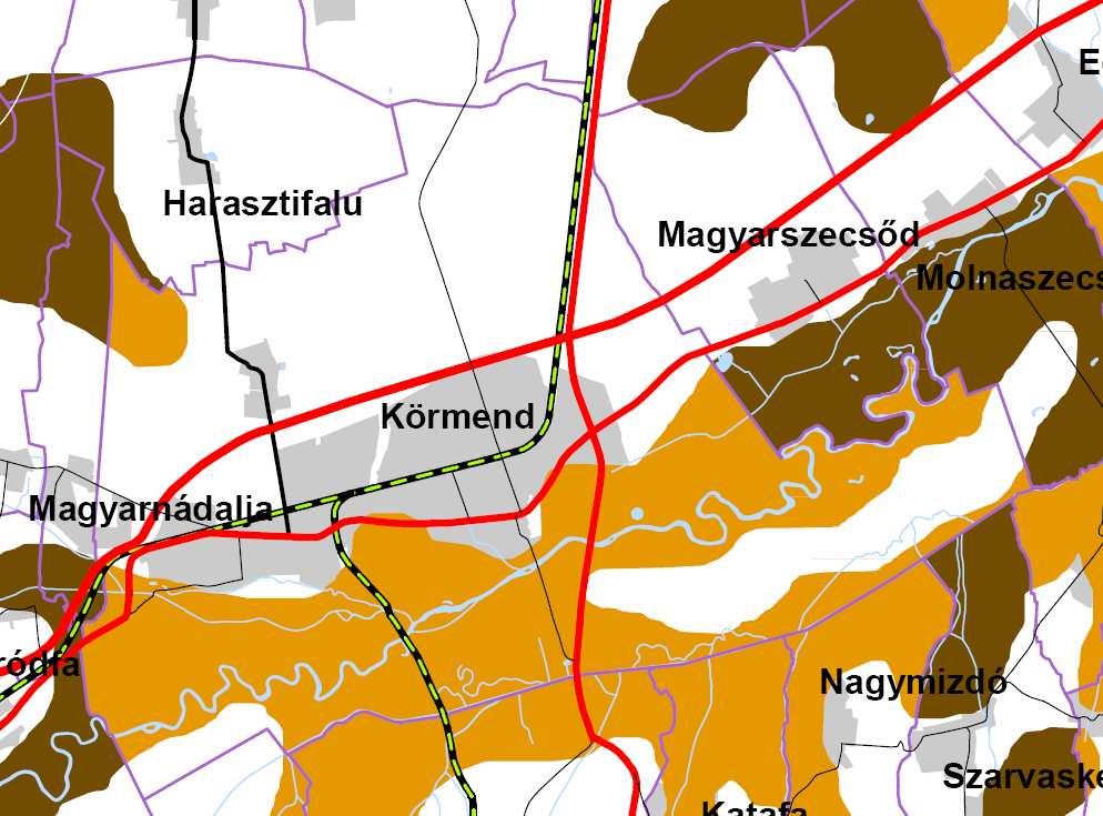 () iváló rmőhlyi doságú rdőrül övzén épíésr szán rül sk kivélsn, gyé lhőség hiányán rülrndzési hósági ljárás lpján jlölhő ki.