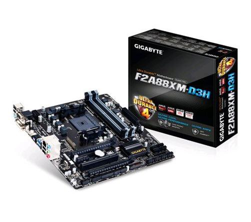 F2A88XM- D3H AMD A88X, matx alaplap Grafikus foglalat: 2x PCI- Ex16; Max.
