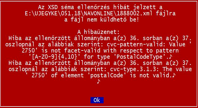 3. Számlázás A számlázás során a program figyeli, hogy a számla áfa-tartalma eléri-e az adatszolgáltatás értékhatárát, azaz a 100 ezer Ft-ot.