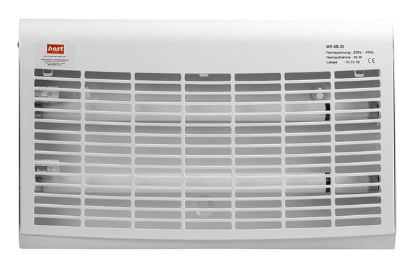 ELEKTROMOS ROVARCSAPDÁK (ragasztólapos berendezések) BEST 30 Elegáns megjelenésű, kedvező árfekvésű és nagyon megbízható készülék. Közepes légterű helyiségek (pl.