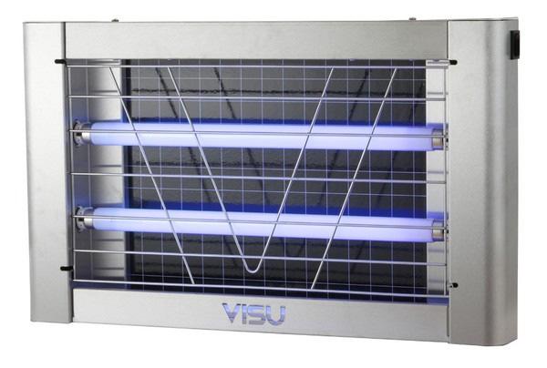ELEKTROMOS ROVARCSAPDÁK (ragasztólapos berendezések) VISU 30 SS Falra függeszthető, csúcsminőségű készülék. Kisebb és közepes légterű helyiségek (pl.